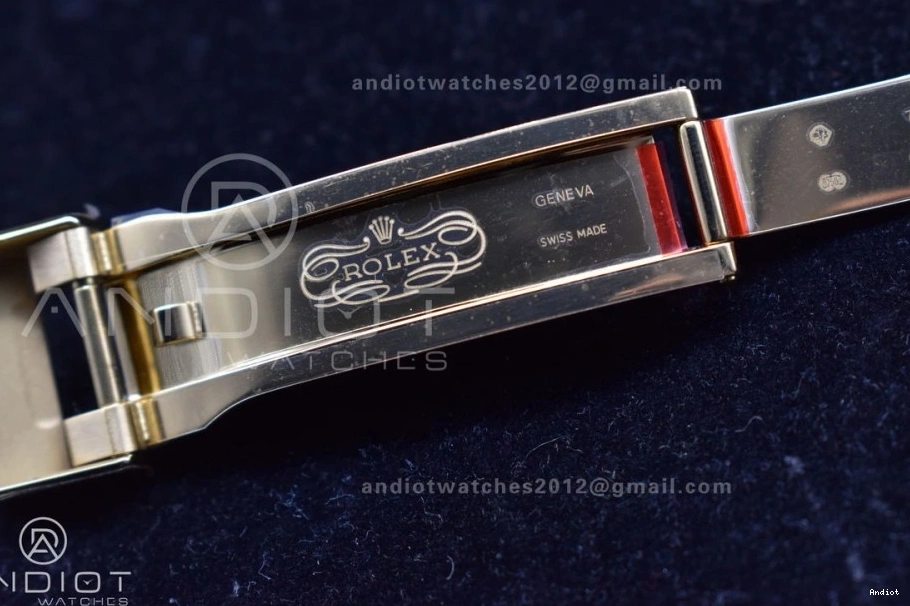 Ceramic Clean 1:1 Best 116618 904L Submariner YG LB Edition Steel Blue VR3135 Plated 0517